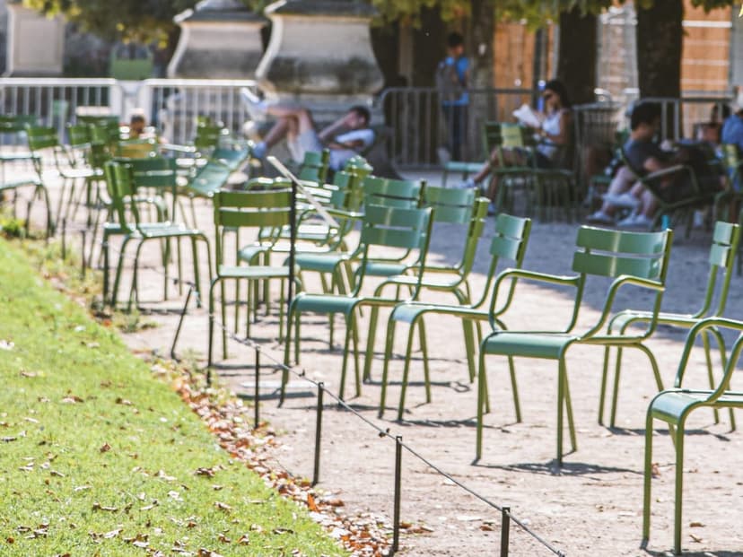 Les jardins parisiens