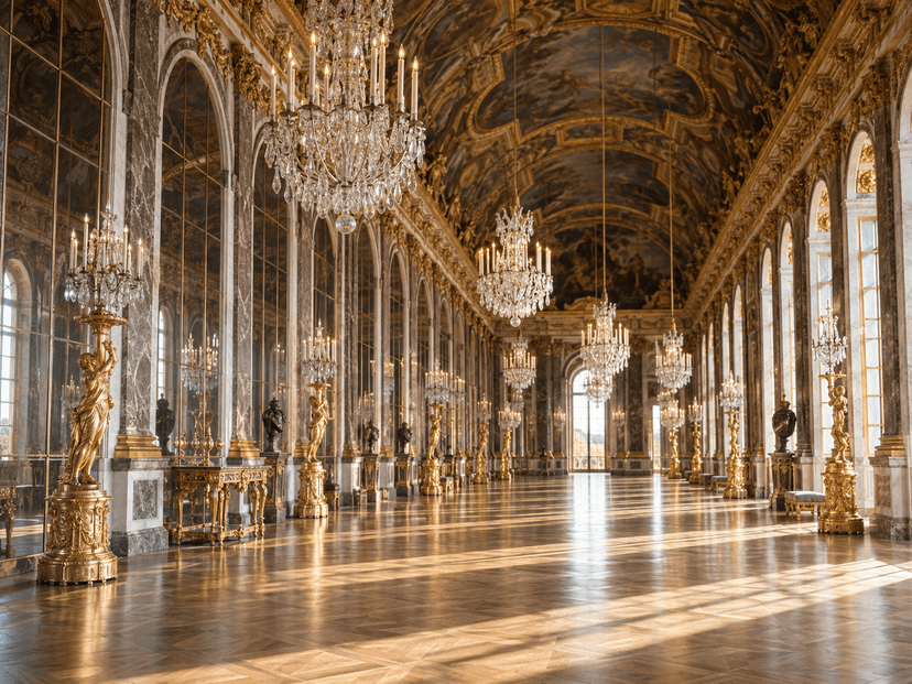 La galerie des Glaces de Versailles