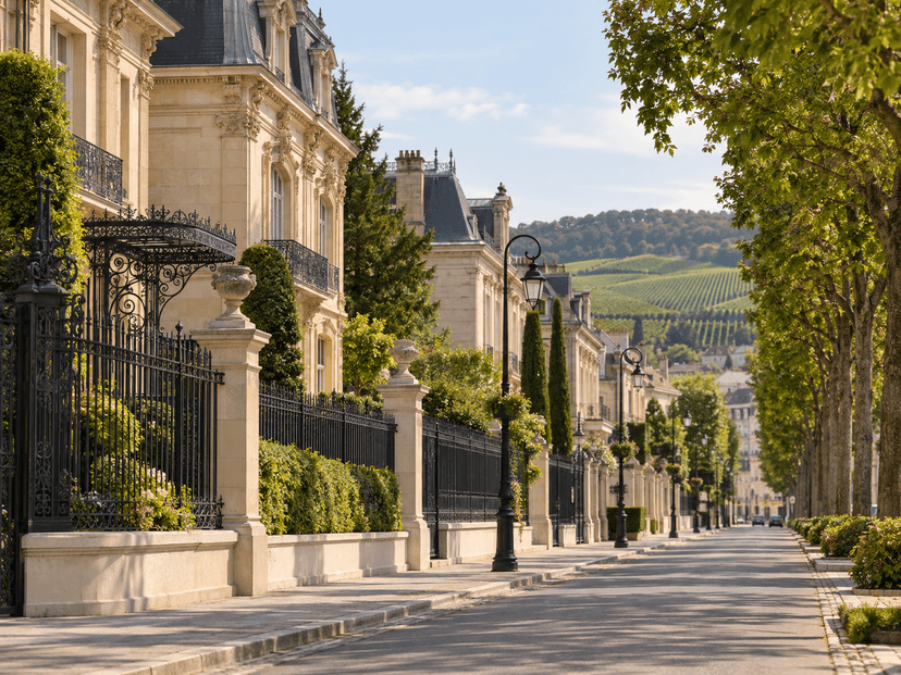 L’avenue de Champagne