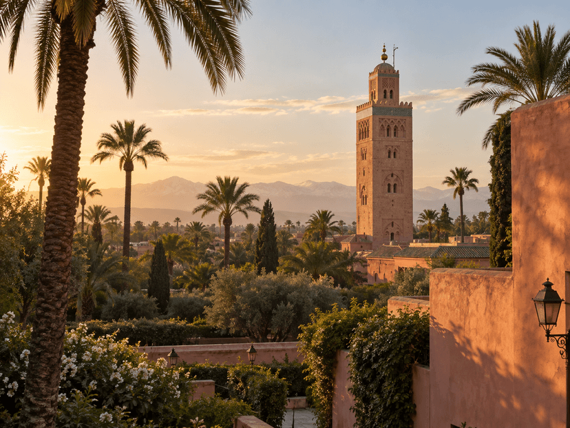La mosquée Koutoubia