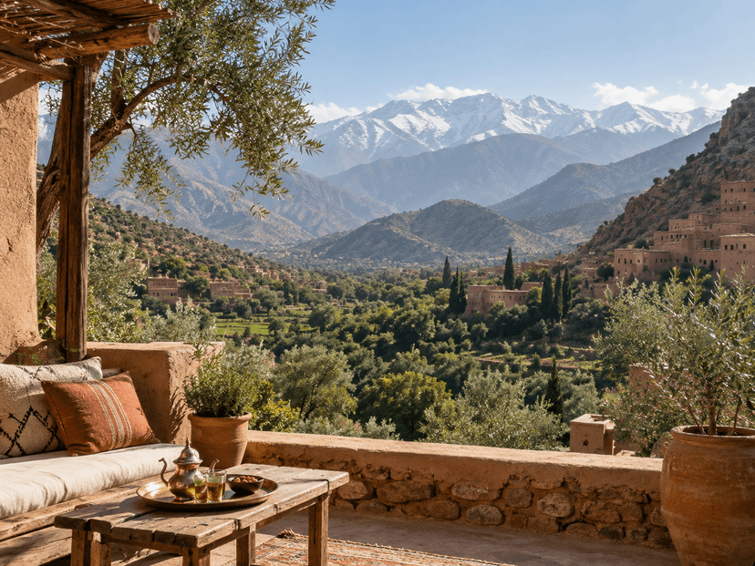 Les montagnes de l’Atlas